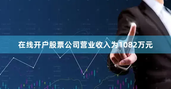在线开户股票公司营业收入为1082万元